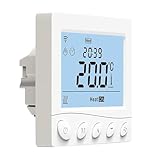 Termostato Nest, Termostato Inteligente con Pantalla LCD Grande, Control Mediante Aplicación de Voz, Programable Semanalmente para el Hogar (Tipo 2)