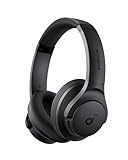 Soundcore Q20i Cascos Inalámbricos Bluetooth con Cancelación de Ruido Activa Híbrida by Anker, Reproducción ANC 40 Horas, Hi-Res Audio, Personalización vía App, Modo Transparencia, Graves Profundos