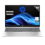 HP 15-fd0370ns - Ordenador portátil de 15.6' FHD (Intel Core i5-1334U, 16GB RAM, 512GB SSD, Intel Iris Xe Graphics, Sin Sistema Operativo) Plata - Teclado QWERTY Español