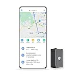 Localizador GPS para Coches, Motos y Perros, 90 Días en Espera 6000mAh, Alarma Antirrobo, Seguimiento Global en Tiempo Real - Tarjeta SIM Gratuita, App Incluida, Rastreador GPS Oculto