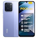XIAOMI POCO C85 - Smartphone de 6+128GB, Cámara Dual de 50MP con AI, Pantalla inmersiva de 6,9”, Potente procesador Octa-Core, Carga rápida de 33W, 6000mAh, Cargador no Incluido, Morado (Versión ES)