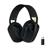 Logitech G G435 LIGHTSPEED, auriculares inalámbricos y Bluetooth para gaming - Auriculares ligeros circumaurales, micrófonos integrados, Dolby Atmos, PC, PS4, PS5,Nintendo Switch/Switch 2, móvil-Negro