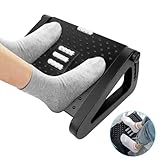VFANDV Reposapies de Oficina, Reposa pies Reposa pies Reposapies Escritorio Reposapiés Ajustable en 6 Niveles, Reposapiés Ergonómico para Oficina, Hogar, Viajes, Negro