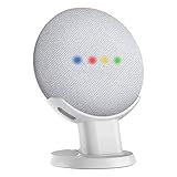 Gelink Soporte Google Home Mini/Nest Mini (2nd Gen) Accesorios de Soporte de Escritorio de Montaje Estuche (Blanco)