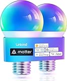 Linkind Paquete de 2 bombillas WiFi Matter