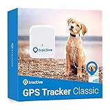 Tractive Localizador GPS para perros, rastreador con rango ilimitado, blanco